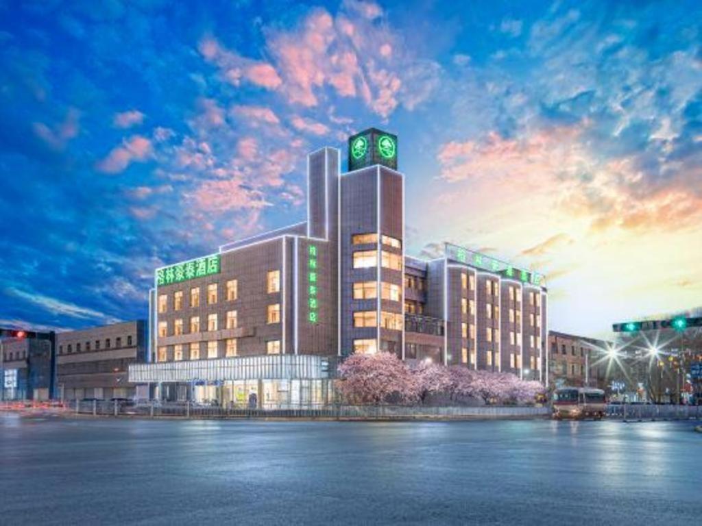 Greentree Inn Geermu Walking Street Business Hotel Golmud Zewnętrze zdjęcie