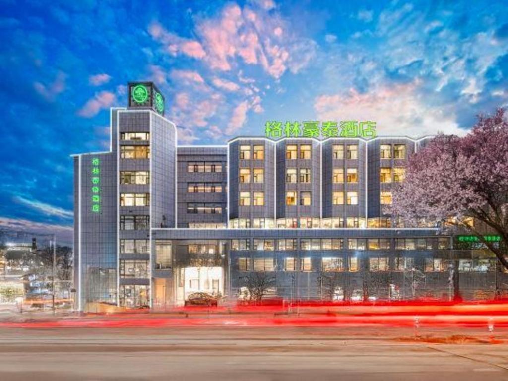 Greentree Inn Geermu Walking Street Business Hotel Golmud Zewnętrze zdjęcie